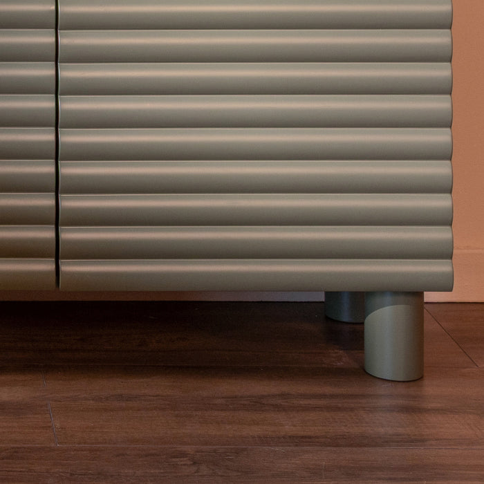 by fonQ Brutal Tv-meubel 4-deurs - Groen