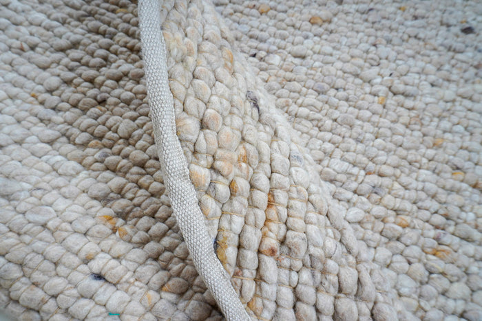 Veer Carpets - Vloerkleed Steve Beige Rond ø200 cm