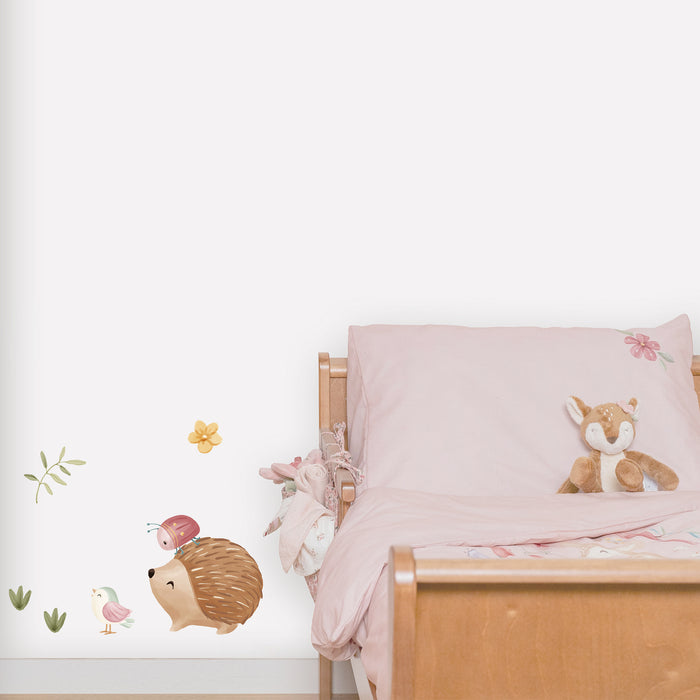 Little Dutch Fairy Garden Muurstickers - 21x30cm - Dieren en Bloemen