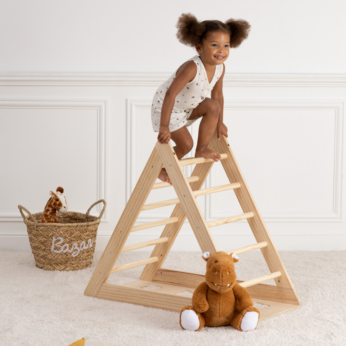 MISOU Pikler Klimboog Montessori Triangle Klimframe Baby 78x43,5x90...
