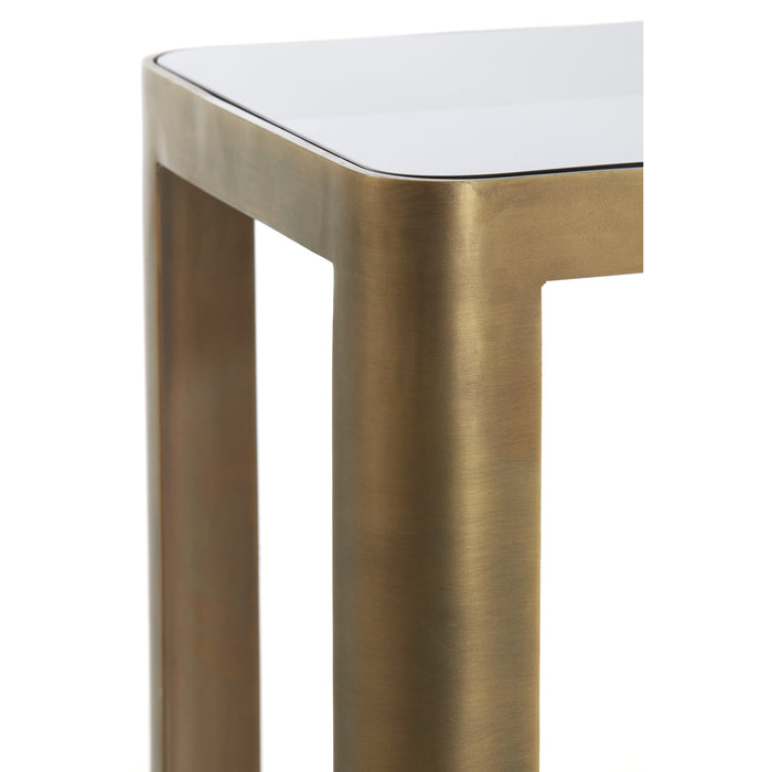 Light & Living - Side OXE - 120x35x80cm - Brons - Set van 2