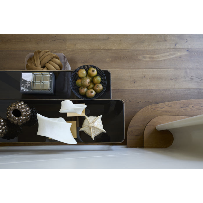 Light & Living - Side OXE - 120x35x80cm - Brons - Set van 2