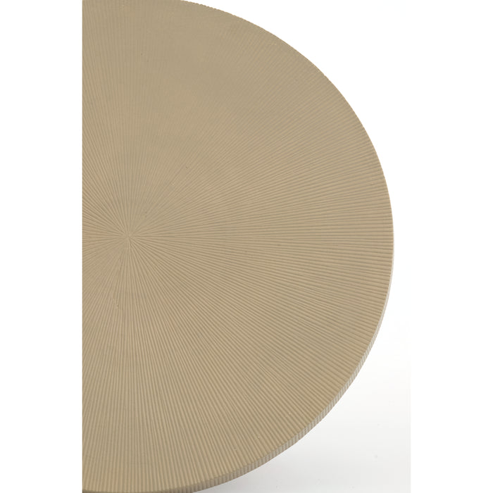 Light & Living - Salontafel TIGRAN - Ø59x35.5cm - Bruin