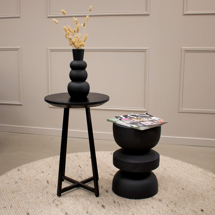 Kick bijzettafel Rav - Zwart