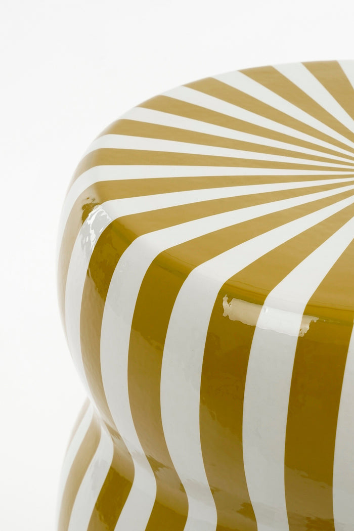 Mica Decorations Skipper Bijzettafel - H44 x Ø32 cm - Keramiek