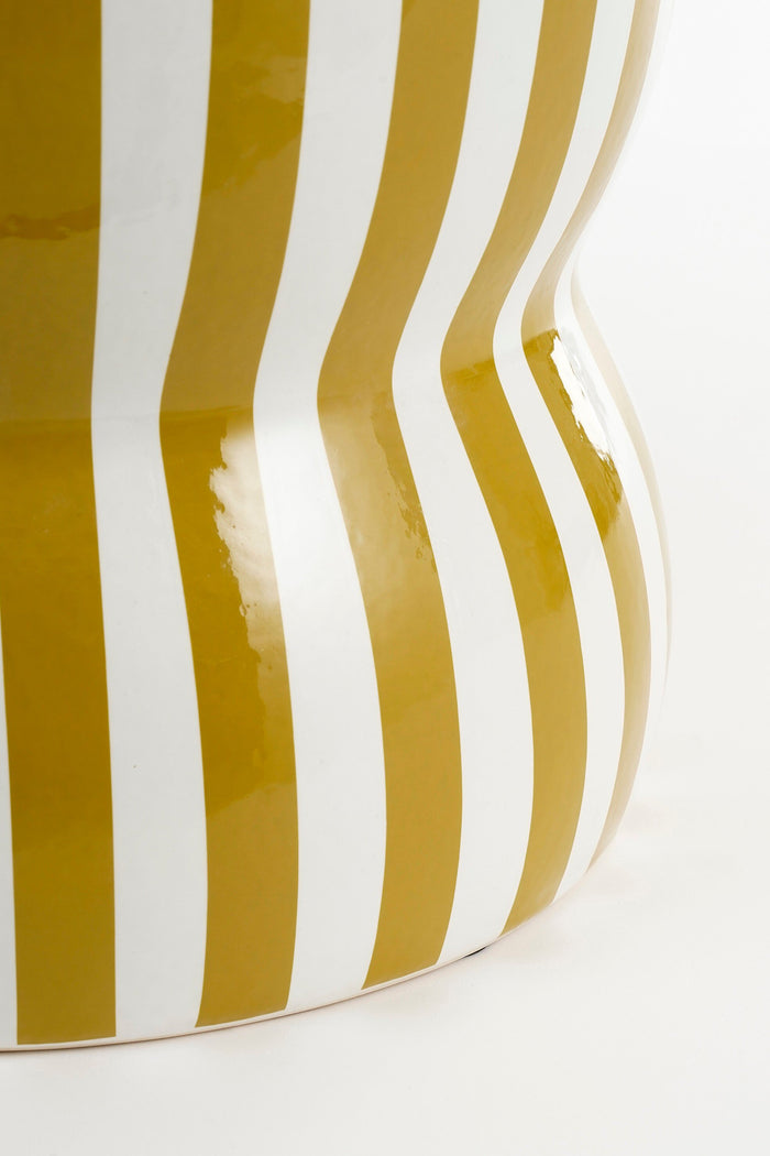 Mica Decorations Skipper Bijzettafel - H44 x Ø32 cm - Keramiek