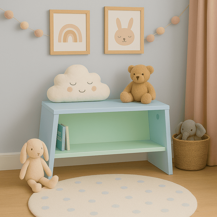 Calicosy - Kinderkrukje Tuli - 46 cm - Blauw