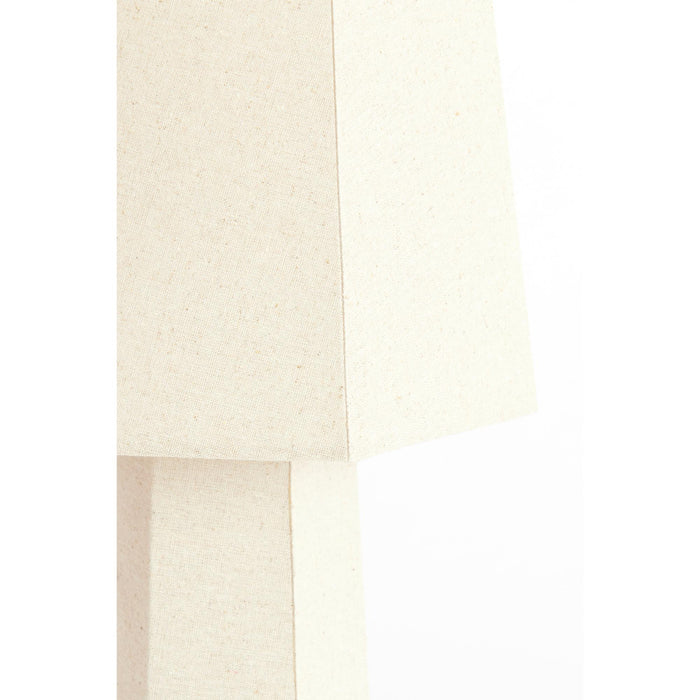 Light & Living Tafellamp Musabo - Naturel - Ø25cm