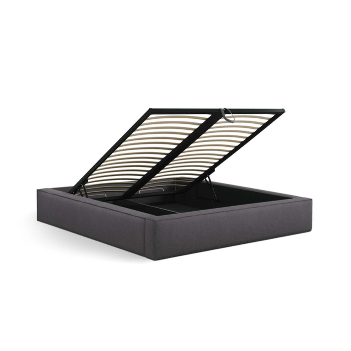 Micadoni Bedframe met opbergvak Simon 140x200 bouclé