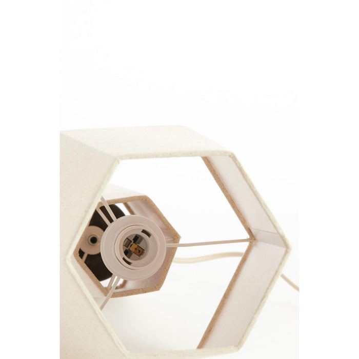 Light & Living Tafellamp Musabo - Naturel - Ø25cm