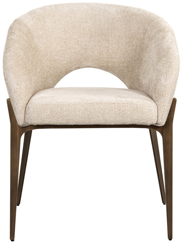 Richmond Interiors Kenzi Cream Unicorn Armstoel