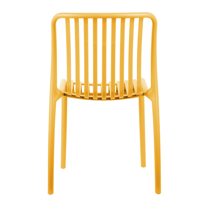 Leitmotiv - Eetkamerstoel Glee - Heldergeel