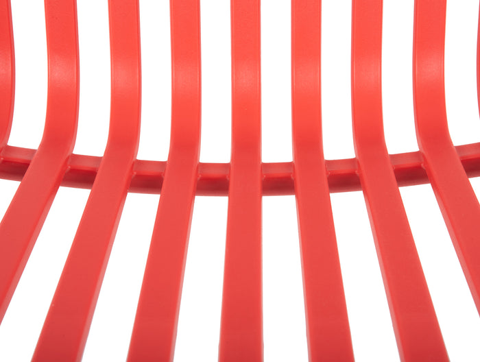 Leitmotiv - Eetkamerstoel Glee - Scarlet red