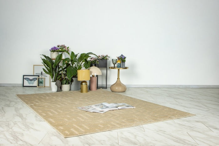 Lalee Amira 120 x 170 cm Vloerkleed Beige 202