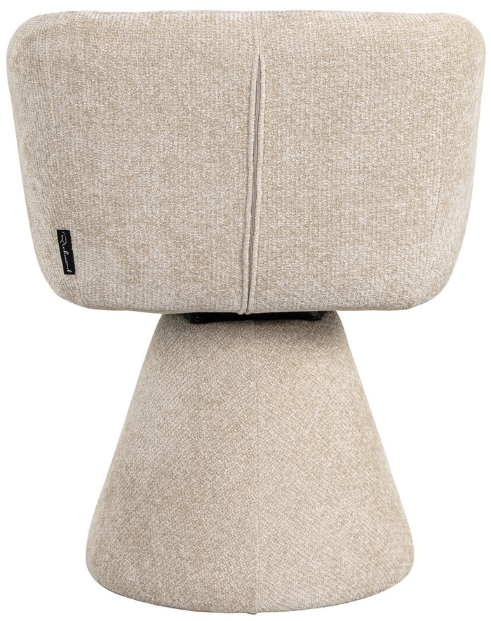 Richmond Interiors Madeline Cream Unicorn Draaistoel