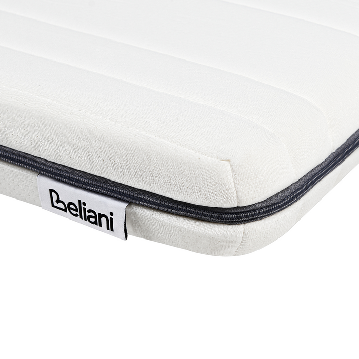 Beliani - PRECIOUS - Schuimmatras - Wit - 80 x 200 cm - Polyester