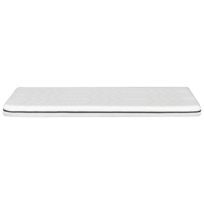 Beliani - PETITE - Schuimmatras - Wit - 90 x 200 cm - Polyester