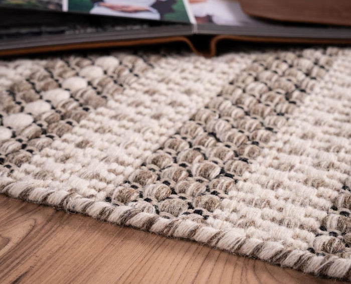 Obsession Jaipur 160 x 230 cm Wollen Vloerkleed Taupe