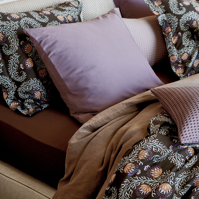 Dekbedovertrek Eclectic Multi | 140 x 200|220 cm | Bruin