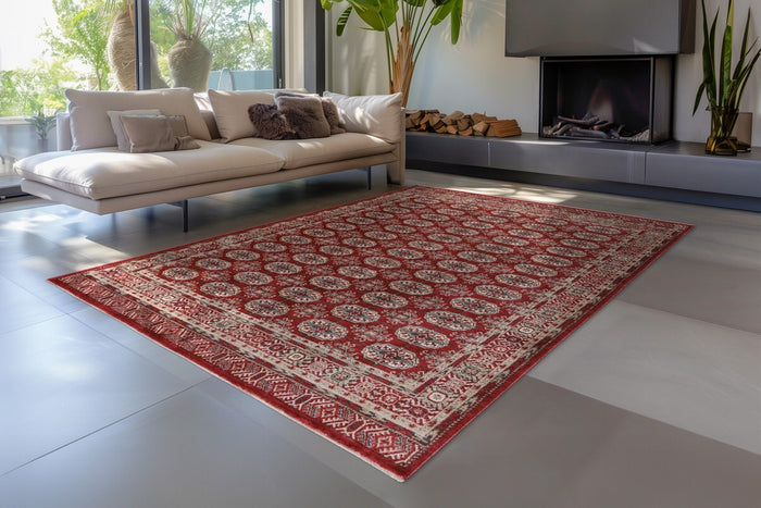 Lalee Dakar 120 x 170 cm Vloerkleed Rood 701