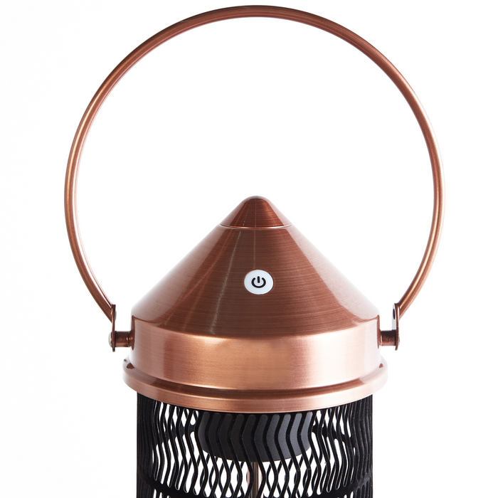 Beliani - LLAIMA - Terrasverwarmer - Koper - Staal