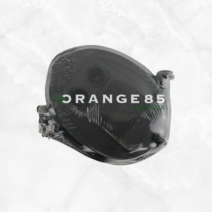 Orange85 Voetpomp voor Opblaas artikelen Zwart 22x18x200 cm Kunststof