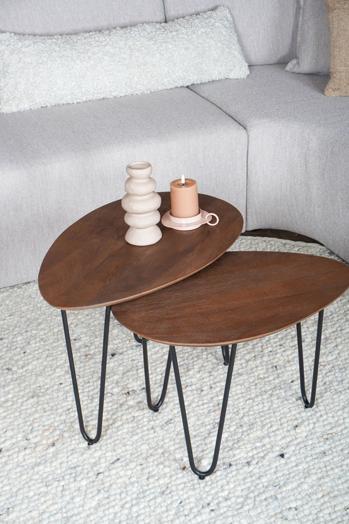 Veer Carpets - Vloerkleed Steve Licht Grijs Rond ø200 cm