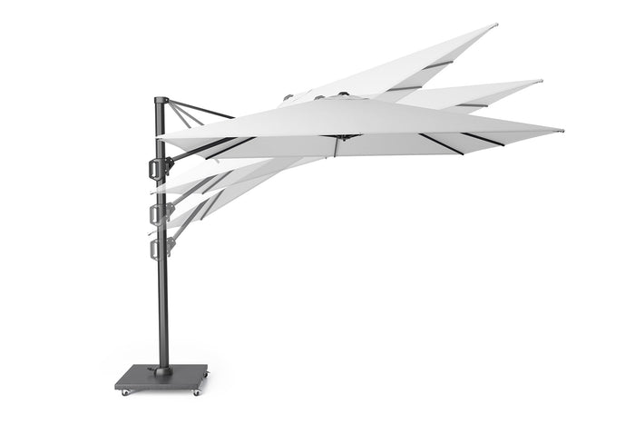 Platinum Challenger Zweefparasol T1 Premium 4x3 m. - Champagne