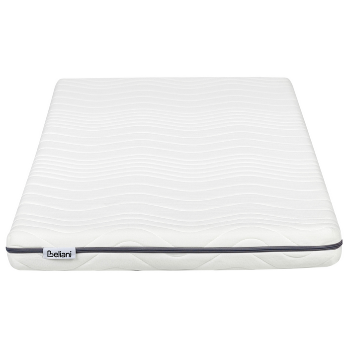 Beliani - PETITE - Schuimmatras - Wit - 90 x 200 cm - Polyester