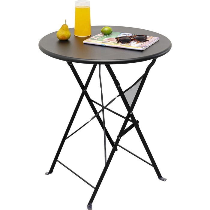 Kare Design Balcony tuintafel - zwart - 60cm