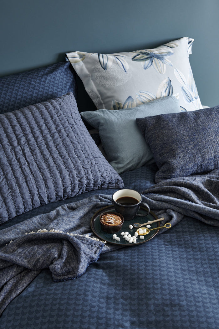 Dekbedovertrek Shapes Sage Green | 140 x 200|220 cm | Groen