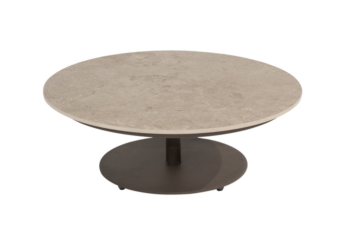 4 Seasons Outdoor Boaz koffietafel - terre|keramiek - Ø80 cm.