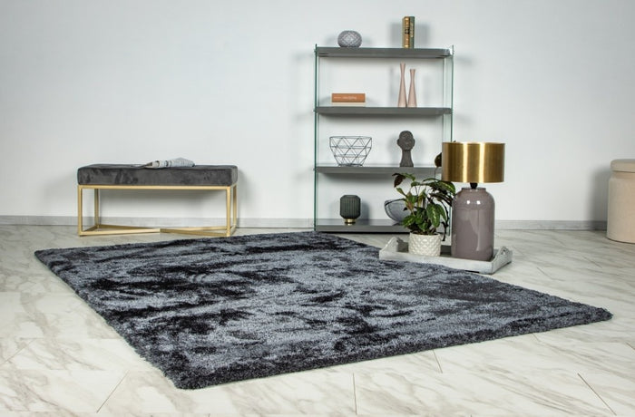 Lalee Glamour 200 x 290 cm Vloerkleed Grafiet
