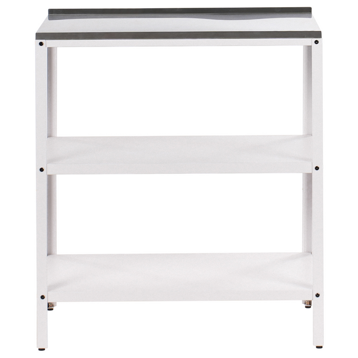 Beliani - VILAMA - Buitenkeuken eiland - Wit - 80x50x92 cm - Staal