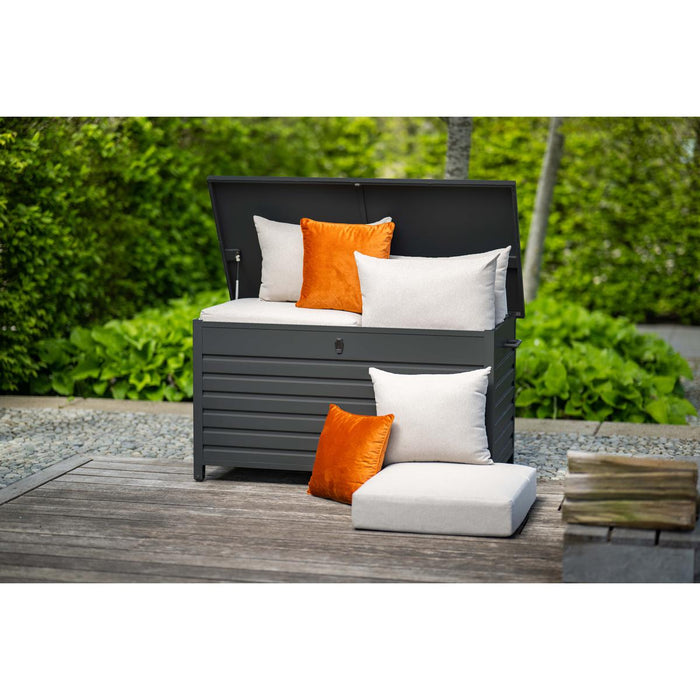 Garden Impressions Cambridge opbergbox 1240 liter - donker grijs
