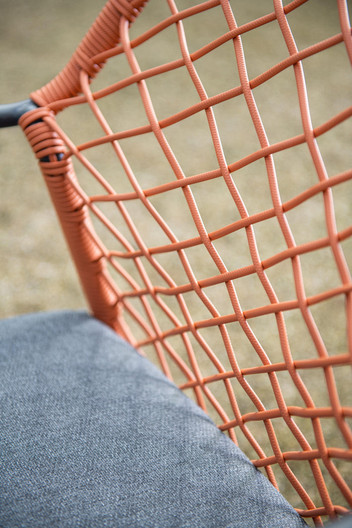 5-delige tuinset Dido tuinstoelen koper - Vigo tafel