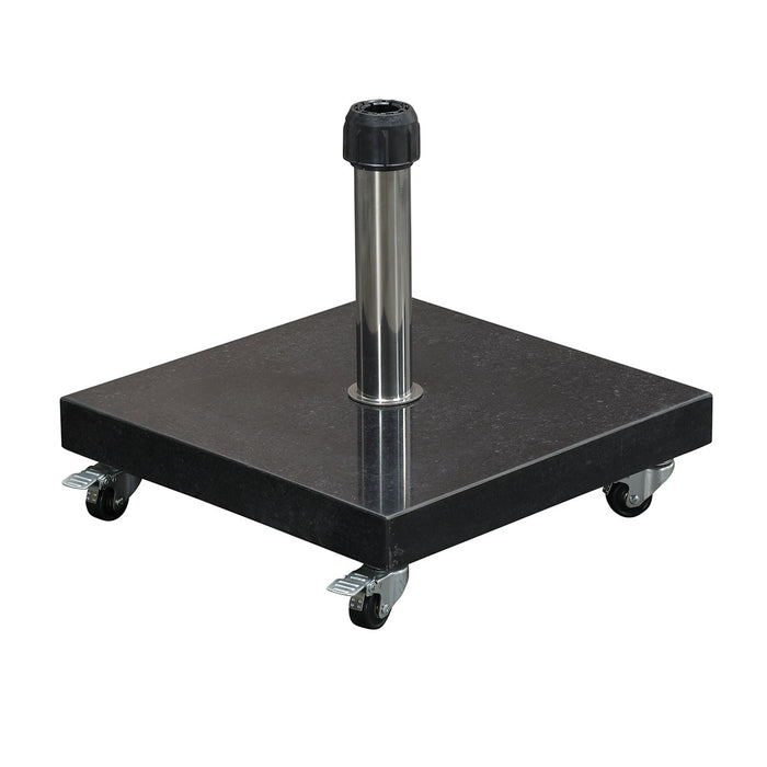 Garden Impressions Delta parasol Ø300cm ecru Eureka voet en hoes