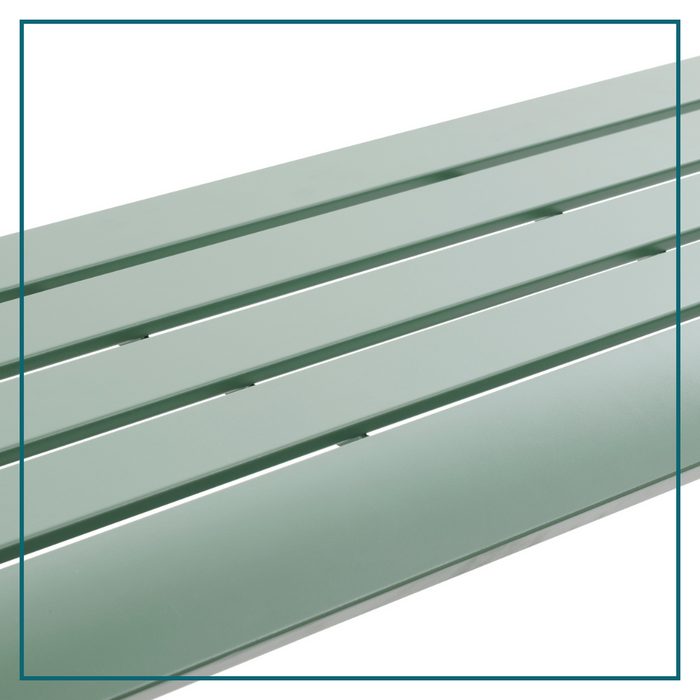 HESPERIDE HIXA Balkontafel Tuintafel Balkonbank halve Picknicktafel...