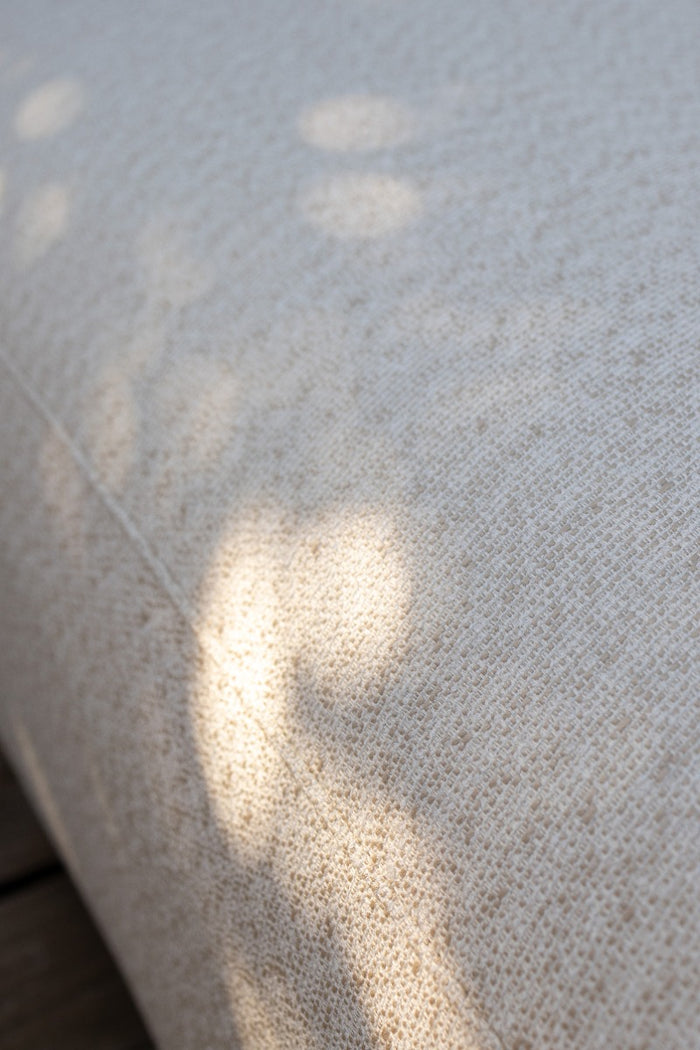 Madeira ronde hoekbank rechts - Naturel Sunbrella