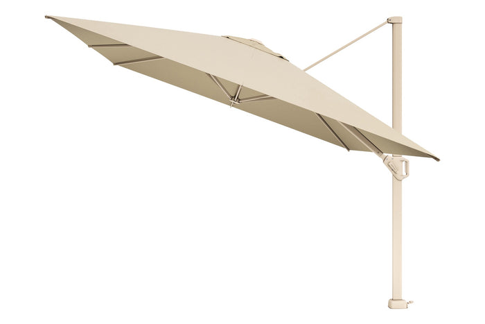 Platinum Challenger Zweefparasol T1 Premium 4x3 m. - Champagne - Sandstone