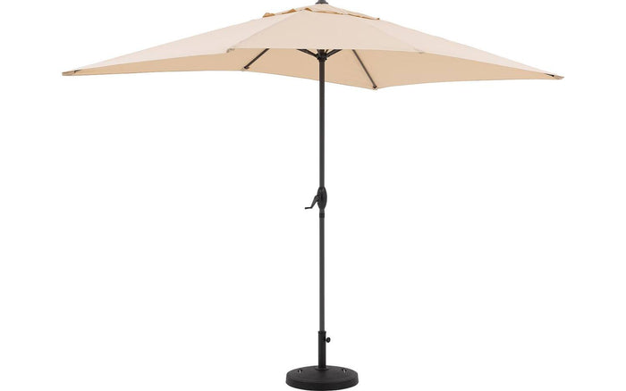 Goossens Parasol Siri, Parasol 2x3 meter met voet