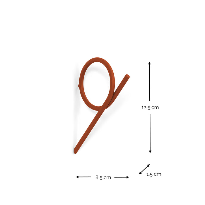 Spinder x BUDDE kapstok Tuba S - Tuscan Terra