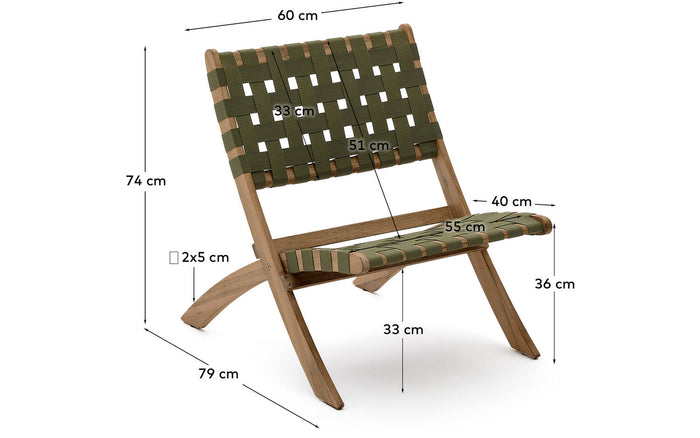 Tuinstoel Chabeli, Tuinstoel chabeli