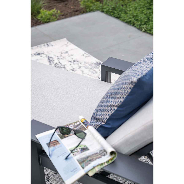 Garden Impressions Malakka ligbed - donker grijs