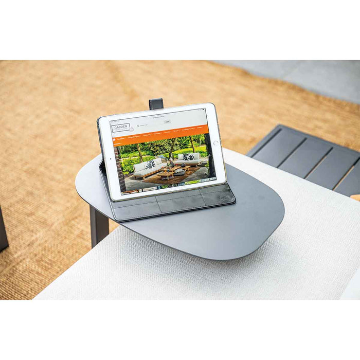 Garden Impressions Sem laptop bijzettafel 45x30xH51 cm - donker grijs