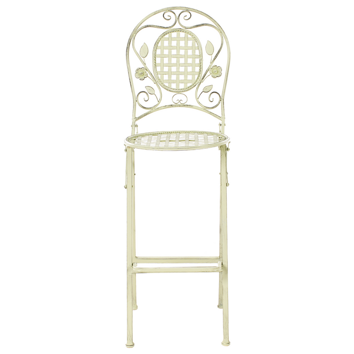 Beliani - BIVIO - Tuinbarset voor 2 - Lichtgroen - IJzer