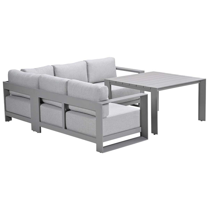 Garden Impressions Malakka lounge dining set 4-delig - taupe
