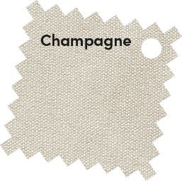 Platinum Challenger Premium T2 3x3 m Champagne Teak - met ingraafvoet en hoes