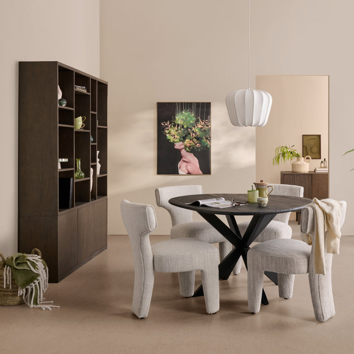 Dressoir Tomar - Bruin|Hout - Noten - Hout