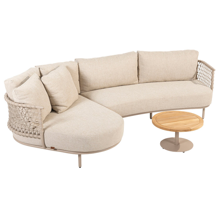 4 Seasons Outdoor Sardinia loungeset 3-delig - latte